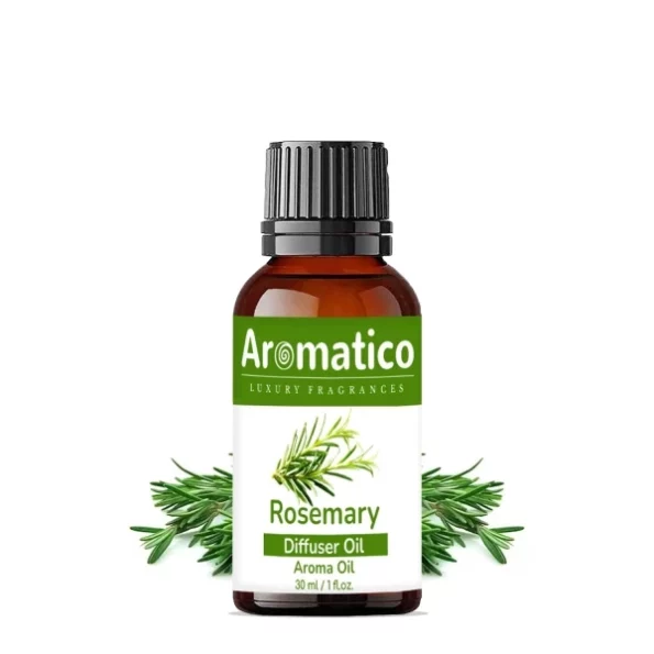 AROMATICO Rosemary Diffuser Oil for Home, Office, Long - Lasting Aroma Fragrance Oil, Natural Pure Therapeutic Grade, 30ML, Herbkart8t7619yaJTyVyL.webp, Herbkart8t7619yaJTyVyL