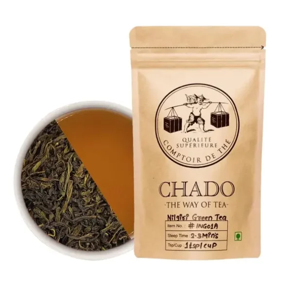 Chado Tea India Nilgiri Green Tea (50 gm), Herbkart8t761NFECbSqhL.webp, Herbkart8t761NFECbSqhL