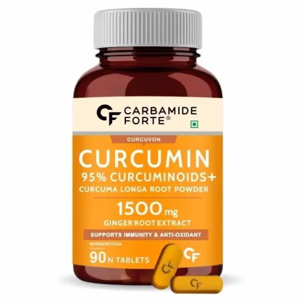 Carbamide Forte Curcumin with Piperine Tablets with 95% Curcuminoids, 90 Veg Tablets, Herbkart8t751IGpJkV6CL.webp, Herbkart8t751IGpJkV6CL