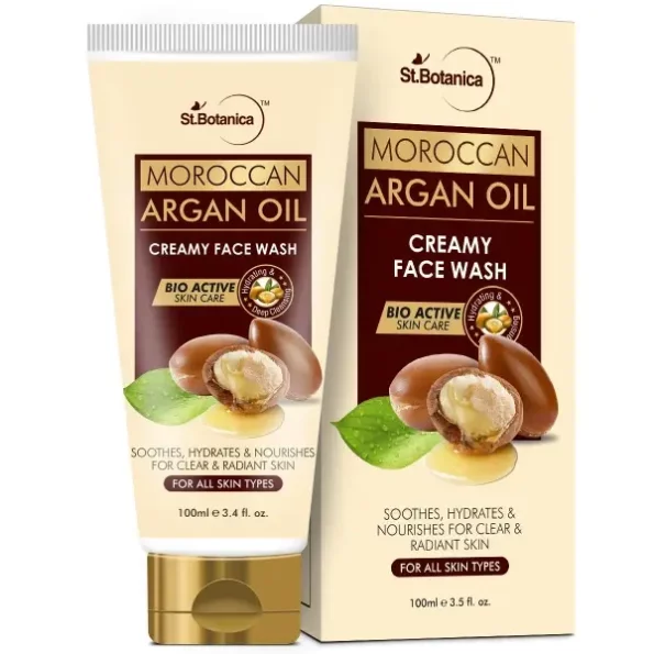 St.Botanica Argan Oil Creamy Face Wash 100ml, Herbkart8t771VottAewfL.webp, Herbkart8t771VottAewfL