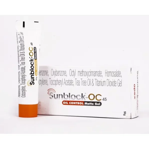 Jubilation Sunscreen Gel Sunblock Oc SPF 45 UVA PA+++ Oil Control Matte Sunscreen Gel - 50gm, Herbkart8t771m0llEDFrL.webp, Herbkart8t771m0llEDFrL