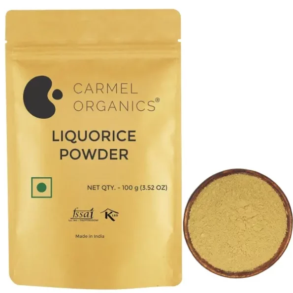 CARMEL ORGANICS Liquorice(Mulethi) Root Powder (100 Grams), Herbkart8t781EnvtJoZ2L.webp, Herbkart8t781EnvtJoZ2L