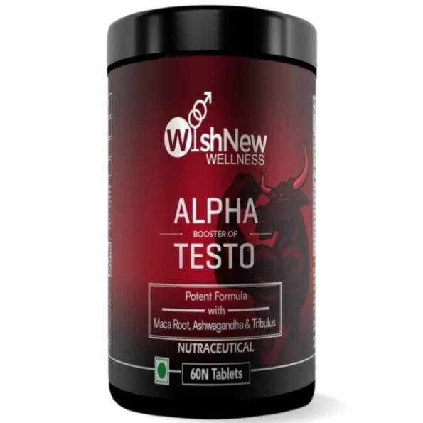 WishNew Wellness ALPHA BOOSTER OF TESTO, 60 Veg Tablets, Herbkart8t771JI20NDzoGL.webp, Herbkart8t771JI20NDzoGL