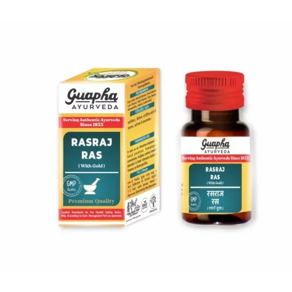 Guapha Ayurveda Rasraj Ras (With Gold) - 30 Tablets, Herbkart8t7718ScXn4UDL.webp, Herbkart8t7718ScXn4UDL