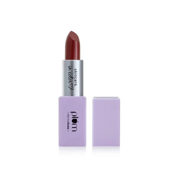 Plum Velvet Haze Matte Lipstick with SPF 30 11 Addictive Almond available on Herbkart