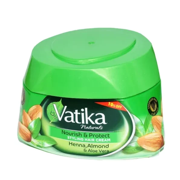 Dabur Vatika 140ml Nourish & Protect Styling Hair Cream Henna Almond Aloe Vera, Herbkart8t761F1oBdarrL.webp, Herbkart8t761F1oBdarrL