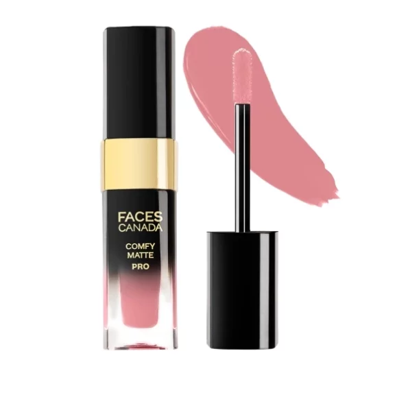 FACES CANADA Comfy Matte Pro Liquid Lipstick - Blush Berry 18, 5.5 ml | 10HR Longstay | Intense Color | Macadamia Oil & Olive Butter Infused | Lightweight Super Smooth | No Dryness | No Alcohol, Herbkart8t7619z7uz3ovL.webp, Herbkart8t7619z7uz3ovL