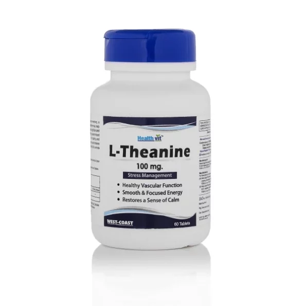 Healthvit L-Theanine 100Mg For Stress Management, 60 Tablets, Herbkart8t771haEQZ-n2L.webp, Herbkart8t771haEQZ n2L