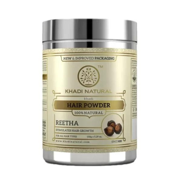 KHADI NATURAL Organic - Powder Reetha (150 g) available on Herbkart