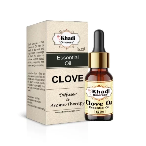 Khadi Omorose Clove Bud Essential Oil (12 ML), Herbkart8t781wlrkpvmCL.webp, Herbkart8t781wlrkpvmCL