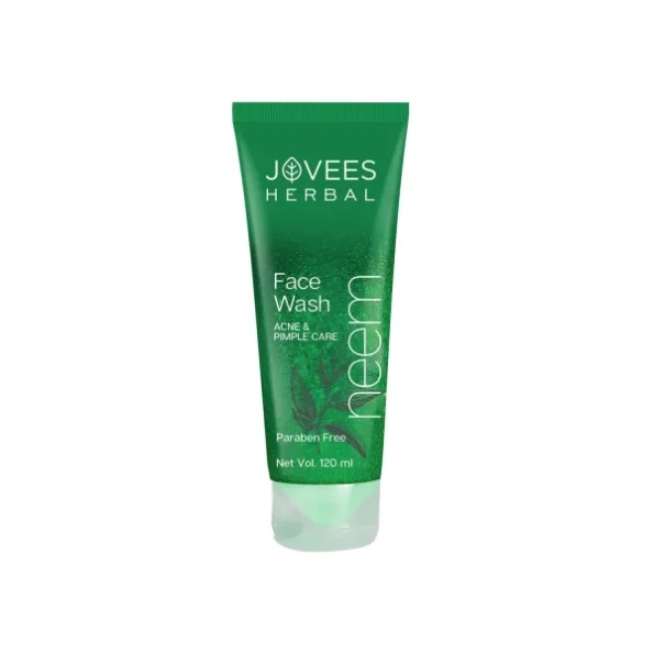 Jovees Herbal Neem Face Wash With Neem & Tea Tree Extracts 120 ML, Herbkart8t751NlKzvHnzL.webp, Herbkart8t751NlKzvHnzL