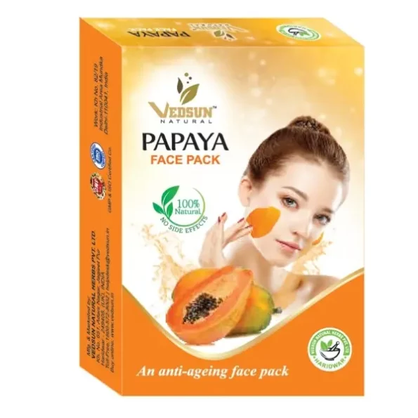 Vedsun Papaya Face Pack Powder 25Gm, Herbkart8t751Cpjv6LuiL.webp, Herbkart8t751Cpjv6LuiL