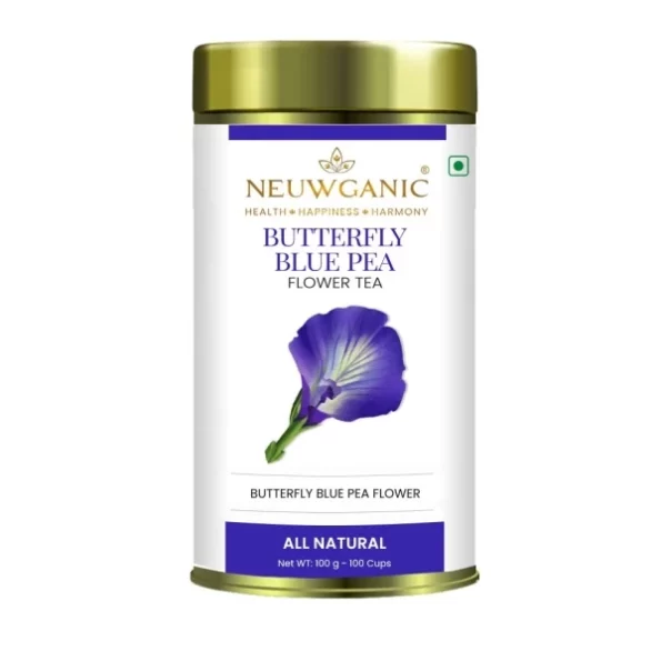 Neuwganic Tea - Butterfly Blue Pea Flower Tea (100 Grams - 100 Tea Cups), Herbkart8t751rw4M0gHCL.webp, Herbkart8t751rw4M0gHCL