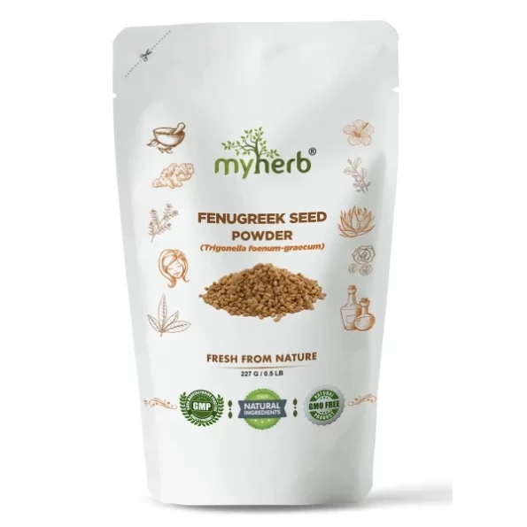 MYHERB 100% Natural Organic Fenugreek Methi Seed Powder, 227 Gm, Herbkart8t771XMBeXnYZL.webp, Herbkart8t771XMBeXnYZL