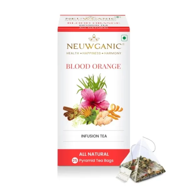 Neuwganic - Blood Orange Infusion Tea Bags - 25 Pyramid Tea Bags, Herbkart8t771B1dy4WmML.webp, Herbkart8t771B1dy4WmML