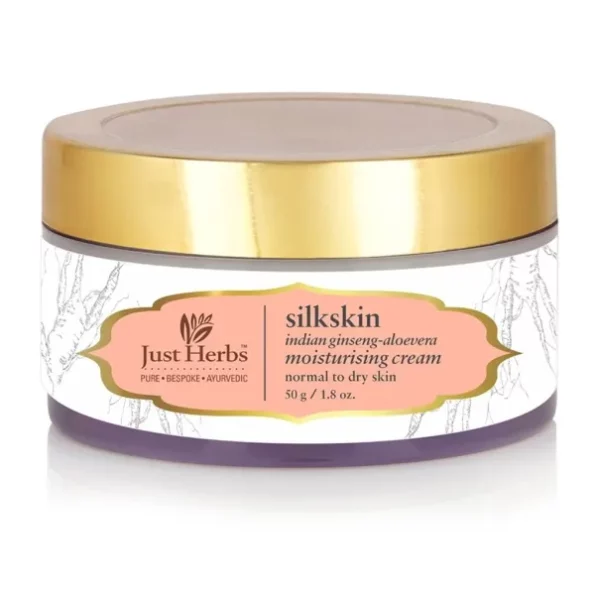 Just Herbs Ayurvedic Silkskin Aloe Vera Moisturising Night Cream For Acne, Scars & Dry Skin - Men & Women, Herbkart8t761U5YDni0cL.webp, Herbkart8t761U5YDni0cL