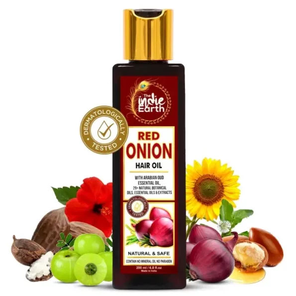 The Indie Earth Red Onion Hair Oil 200 Ml, Herbkart8t781GLOiZU6yL.webp, Herbkart8t781GLOiZU6yL