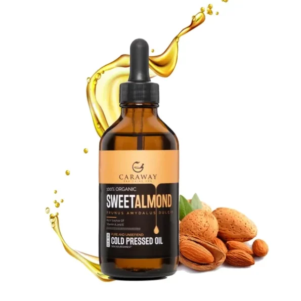 CARAWAY Certified Organic Almond Oil for Face, 118 ml, Herbkart8t77154Kt8-nYL.webp, Herbkart8t77154Kt8 nYL