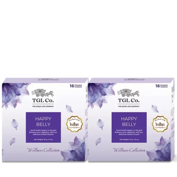 TGL Co. Slim Line Green 16 Tea Bags available on Herbkart