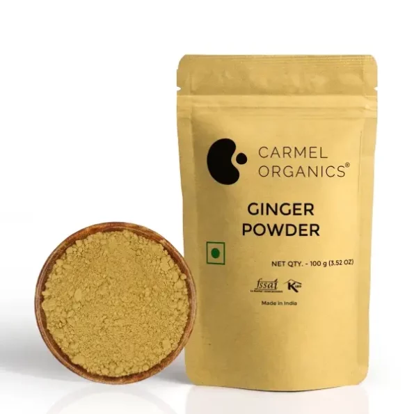 CARMEL ORGANICS Ginger Root Powder (100 Grams), Herbkart8t781eXO3X4gYL.webp, Herbkart8t781eXO3X4gYL