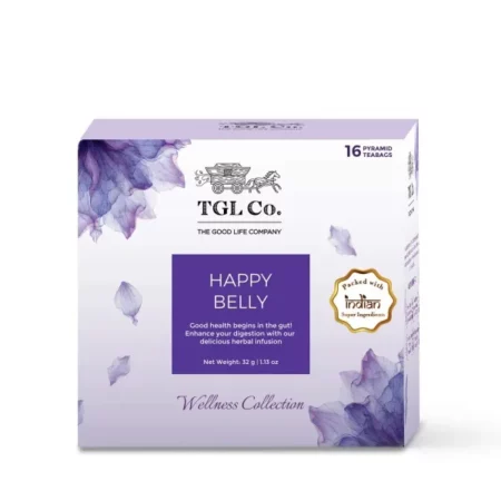 TGL Co. Happy Belly Herbal Tea Bags - 16 Tea Bags