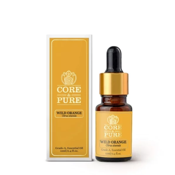 CORE & PURE Wild Orange Grade-A, Essential Oil, 12 ml, Herbkart8t771BiDqg04kL.webp, Herbkart8t771BiDqg04kL