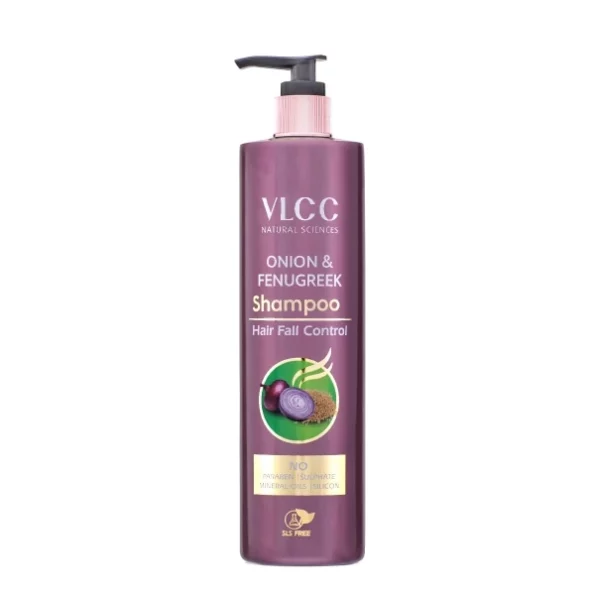 VLCC Onion & Fenugreek Shampoo - Controls Hair Fall - 300Ml, Herbkart8t751eOcNNu1KL.webp, Herbkart8t751eOcNNu1KL