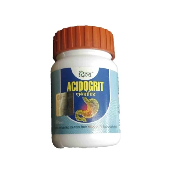 Patanjali Divya Acidogrit 60 Tablet available on Herbkart