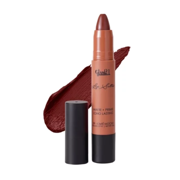 Glam21 Lip Sutra Non-Transfer Crayon Lipstick |Lightweight & Longlasting| Creamy and comfortable on lips -2.8 gm | Café Mocha-09, Herbkart8t761EvDzeHE9L.webp, Herbkart8t761EvDzeHE9L