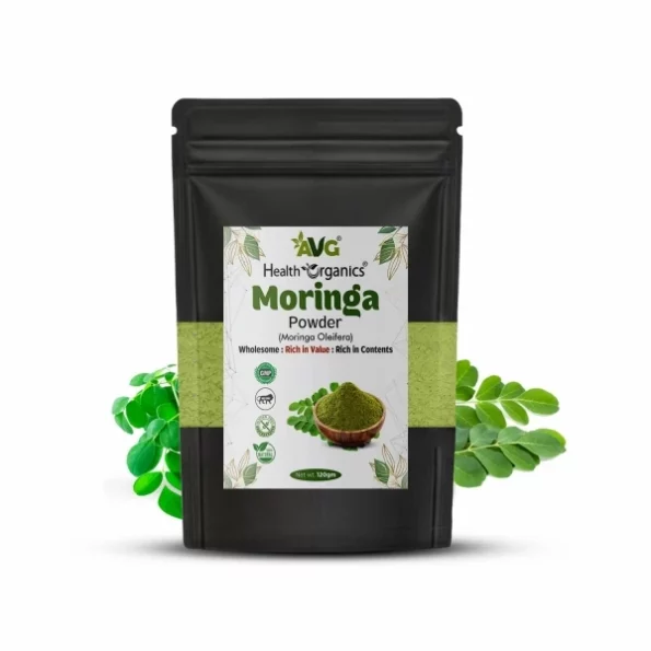 AVG Health Organics Moringa Powder - 120g, Herbkart8t761FE429OzWL.webp, Herbkart8t761FE429OzWL