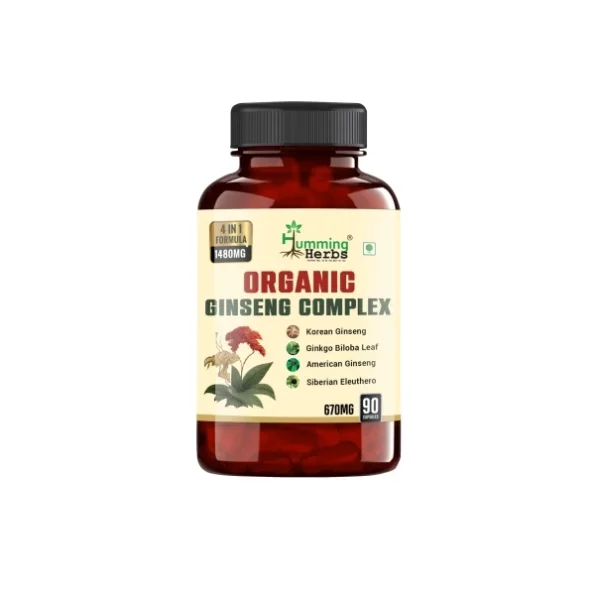 Humming Herbs Ginseng Complex 1480mg - 60 Cap available on Herbkart