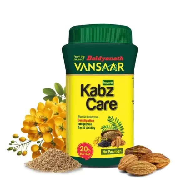 Vansaar KabzCare Granules - 240g, Quick Relief from Constipation, Indigestion, Gas & Acidity available on Herbkart