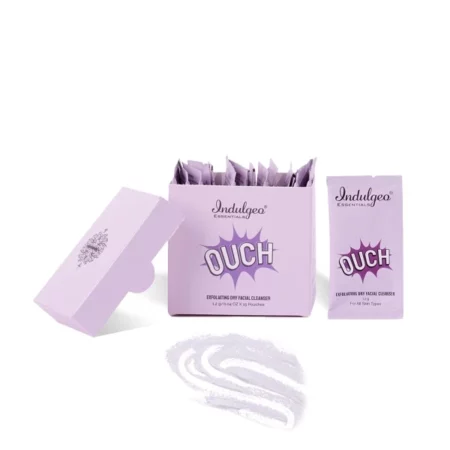 Indulgeo Essentials Ouch Exfoliating Dry Face Wash Powder - 15 Sachets (18g)