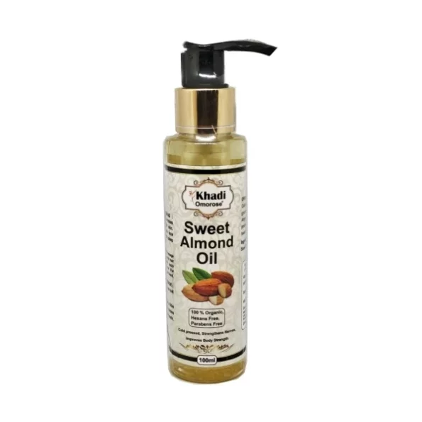 Khadi Omorose Sweet Almond Oil (100 ml) Cold Pressed, Herbkart8t751tGy4ZKqYL.webp, Herbkart8t751tGy4ZKqYL