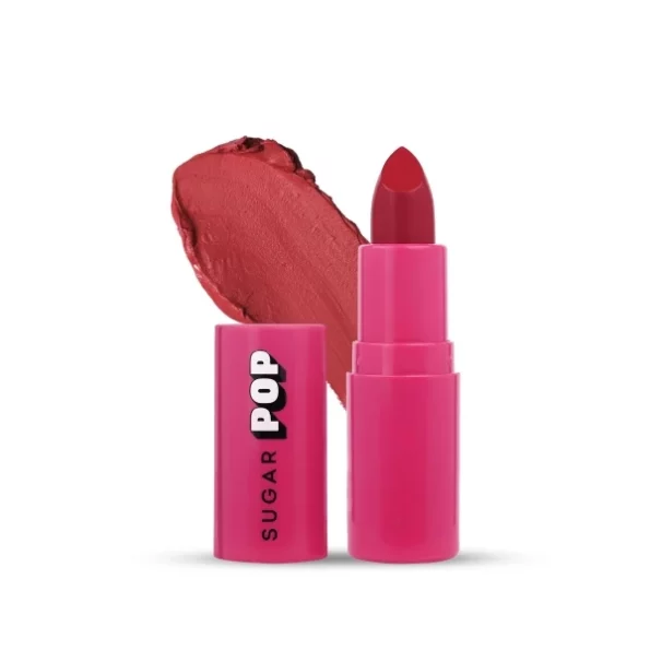 SUGAR POP Matte Lipstick - 03 Scarlet - 4.2 gms available on Herbkart