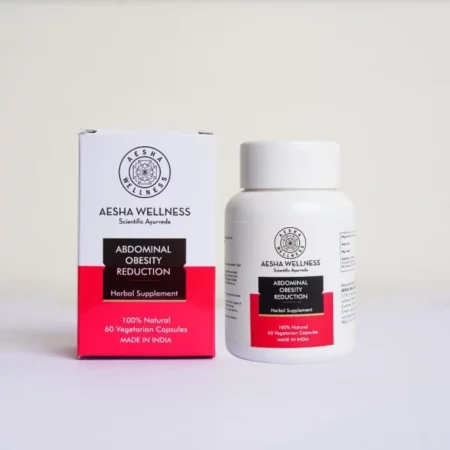 Aesha Wellness Abdominal Obesity Reduction, 60 Capsules
