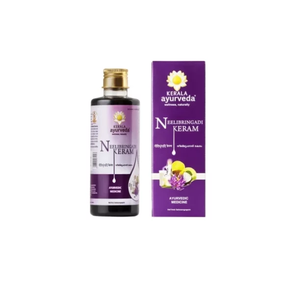 Kerala Ayurveda Neelibringadi Keram Hair Oil - 200 ml, Herbkart8t771D9AFD9oBL.webp, Herbkart8t771D9AFD9oBL