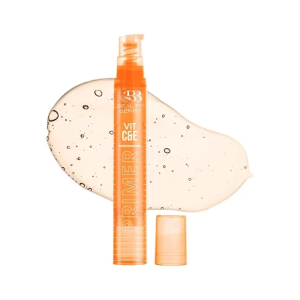 Beauty Berry Vitamin C & E Makeup Base Primer - 25ml | Non-Greasy Formula Fine Lines and Pores Minimizer Primer | Hydrating & Moisturizing, Long Lasting Primer for Face Makeup Infused with Vitamin C & E, Herbkart8t761pZMdyONgL.webp, Herbkart8t761pZMdyONgL