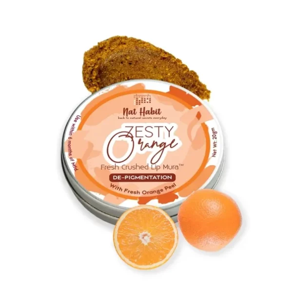 Nat Habit Lip Scrub, Zesty Orange Lip Mura, Lip Mask (, 12 gm), Herbkart8t771LEmrj4jEL.webp, Herbkart8t771LEmrj4jEL