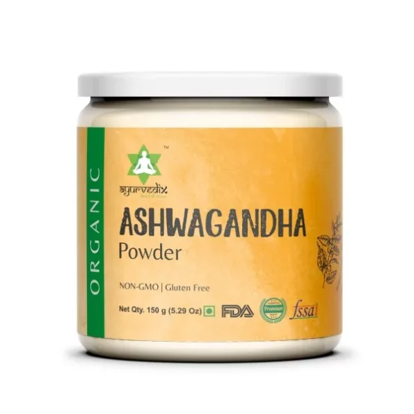 Ayurvedix Ashwagandha Powder, 200 g, Herbkart8t771hk3dEqrkL.webp, Herbkart8t771hk3dEqrkL