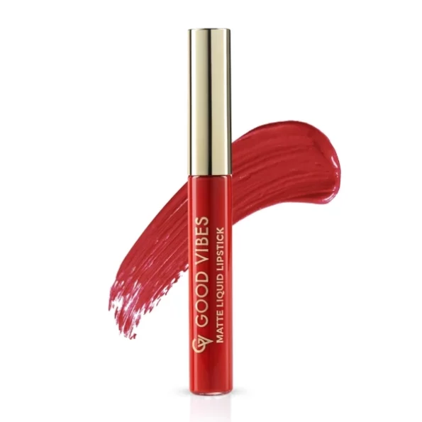 Good Vibes HydraGlow Matte Liquid Lipstick - Drama Red (5.2ml), Herbkart8t771HVxOWtZLL.webp,