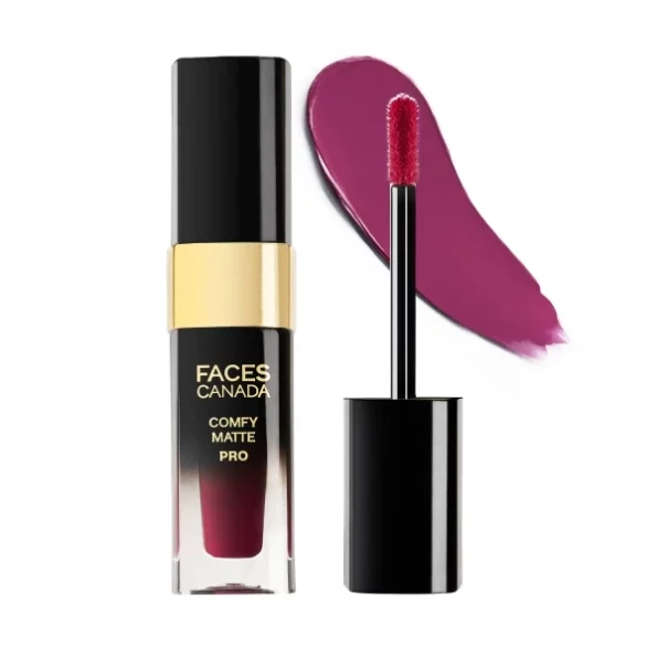 FACESCANADA Comfy Matte Pro Liquid Lipstick - Raise Your Wine 03, 5.5 ml, Herbkart8t771Eny4kYxpL.webp,