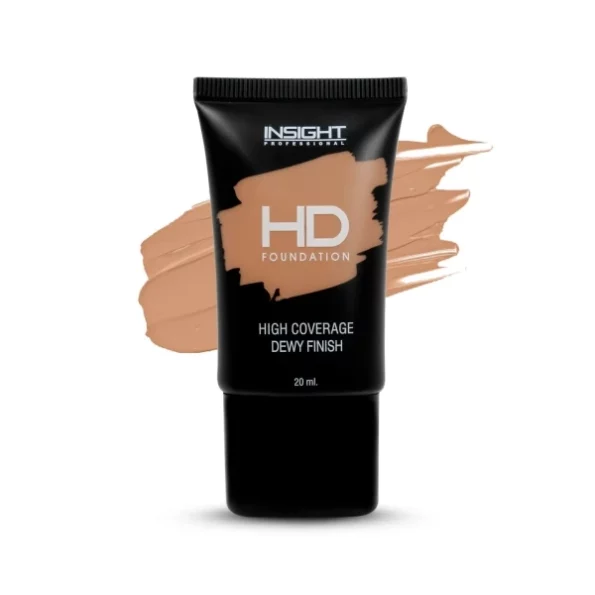 INSIGHT Cosmetics HD Full Coverage Foundation For All Skin Types | Dewy Finish | High Coverage | Paraben Free | Lightweight | 20Ml (FD30-MN20), Pack Of 1, Herbkart8t751EN-JllDCL.webp, Herbkart8t751EN JllDCL