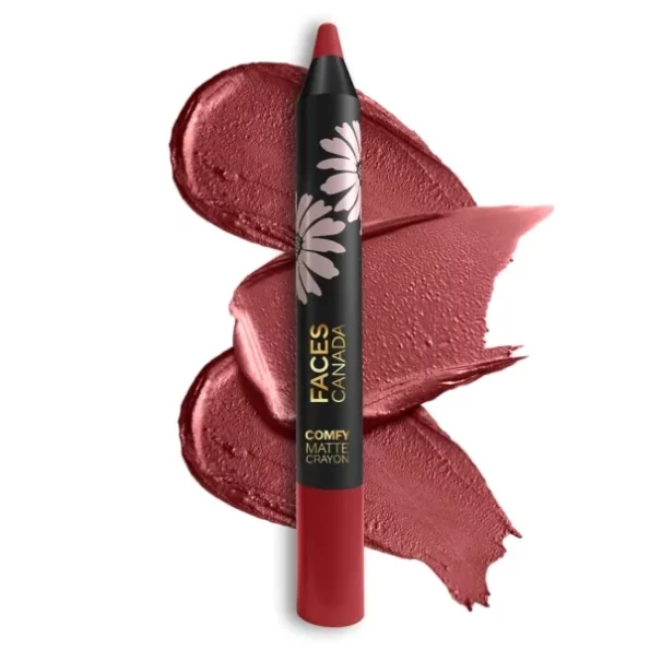 FACESCANADA Comfy Matte Lip Crayon - Lips Don'T Lie 07, 2.8g, Herbkart8t761URi720FUiL.webp, Herbkart8t761URi720FUiL