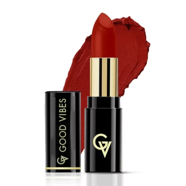 Good Vibes HydraGlow Creme Lipstick - Party Red (4.2g), Herbkart8t771fz5NZxqYL.webp,