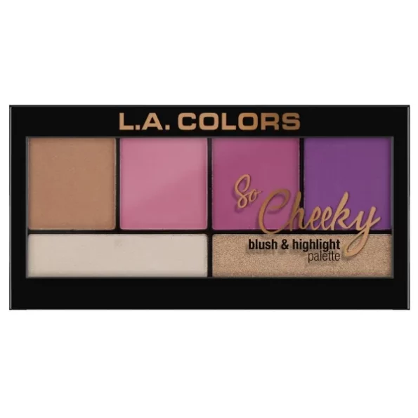 L.A. Colors So Cheeky Blush and Highlight Palette (Highlighter), Sweet and Sassy, 22g, Herbkart8t781ntuvGjdEL.webp, Herbkart8t781ntuvGjdEL