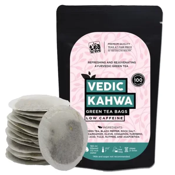 The Tea Trove Kahwa Green Tea Bags 100 Pcs - Eco-Friendly, Herbkart8t781h3eL20SVlL.webp, Herbkart8t781h3eL20SVlL