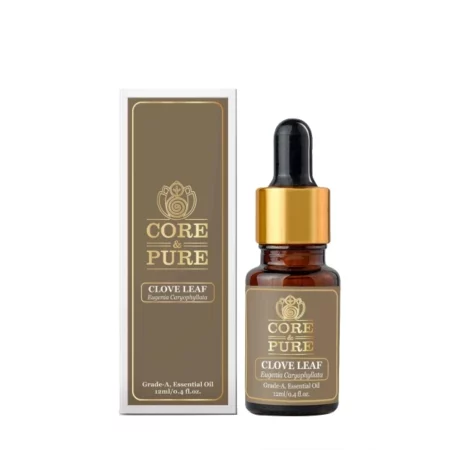 CORE & PURE Clove Leaf 12 ML Grade-A, Essential Oil