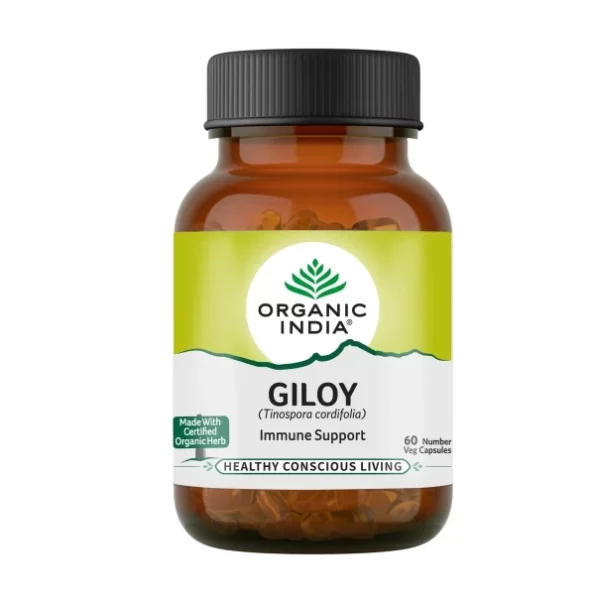 ORGANIC INDIA Giloy Capsules- 60 Veg Capsules, Herbkart8t761C0nrhUeML.webp, Herbkart8t761C0nrhUeML