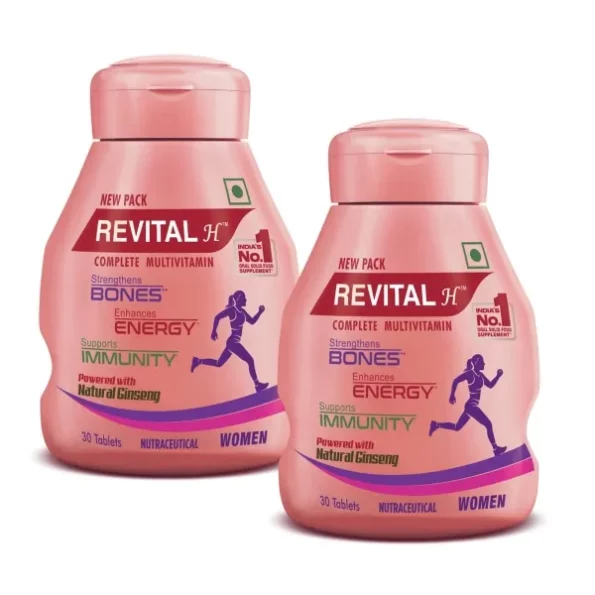 Revital H for Woman 30 Capsules available on Herbkart